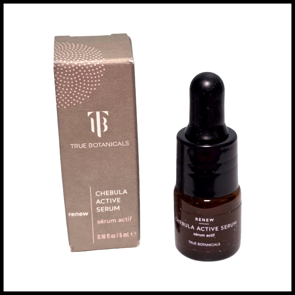 True Botanicals Renew Chebula Active Serum 0.16 fl oz 5 mL New Travel Size